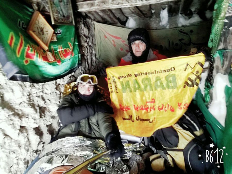 تحویل سال کوهنوردان لاهیجانی در قله سماموس + تصاویر