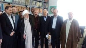 دیدار دانشگاهیان دانشگاه آزاد لاهیجان با آیت الله قربانی 15 - گزارش تصویری دیدار جمعی دانشگاهیان دانشگاه آزاد لاهیجان با آیت الله قربانی - آزاد