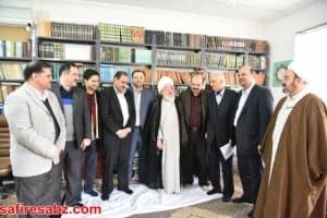 دیدار دانشگاهیان دانشگاه آزاد لاهیجان با آیت الله قربانی 17 - گزارش تصویری دیدار جمعی دانشگاهیان دانشگاه آزاد لاهیجان با آیت الله قربانی - آزاد