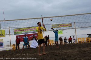 مسابقات والیبال ساحلی بین دو استان گیلان و مازندران 4 300x200 - گزارش تصویری مسابقات والیبال ساحلی بین دو استان گیلان و مازندران