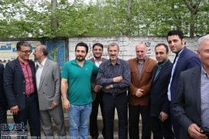 محمد مایلی کهن به بهمن صالح نیا 14 - گزارش تصویری حضور محمد مایلی کهن به همراه بهمن صالح نیا در شهرستان املش و مجموعه كشت و صنعت چاي نوبر - اختصاصی با مردم