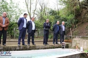 محمد مایلی کهن به بهمن صالح نیا 26 - گزارش تصویری حضور محمد مایلی کهن به همراه بهمن صالح نیا در شهرستان املش و مجموعه كشت و صنعت چاي نوبر - اختصاصی با مردم