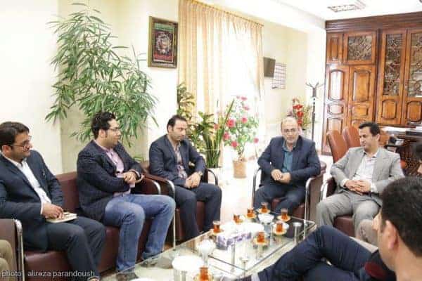 نشست روابط عمومی دانشگاه آزاد لاهیجان با فرماندار لاهیجان 3 - شرط اول موفقیت ، ارتباطات است - فرماندار لاهیجان : شرط اول موفقیت ، ارتباطات است