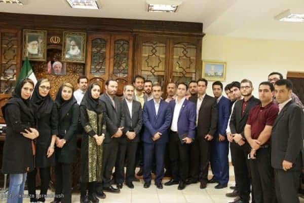 فرماندار لاهیجان در دیدار با اعضای حزب ندای ایرانیان (25)