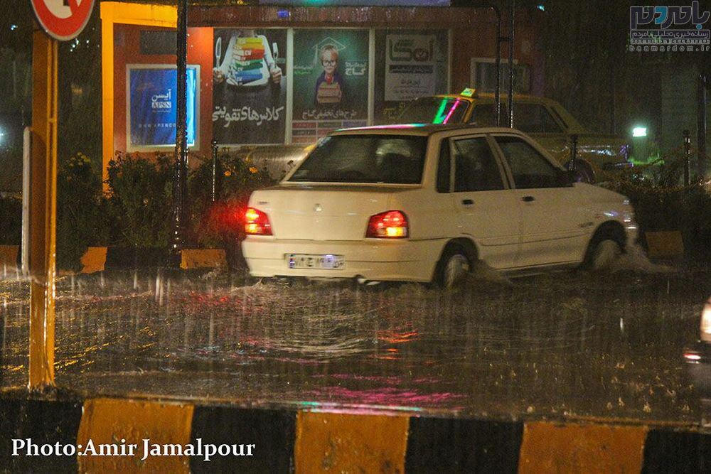 بارش شدید باران در لاهیجان 7 - بارش شدید باران در لاهیجان