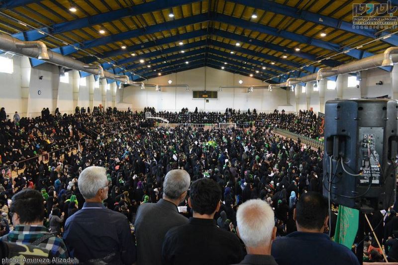 همایش شیرخوارگان حسینی در ورزشگاه چهار هزار نفره شهدای لاهیجان