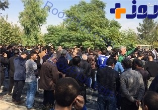 حادثه تلخ در مراسم تدفین منصور پورحیدری