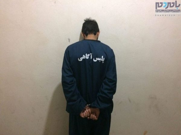 دستگیری سارق مغازه با ۱۱ فقره سرقت در لاهیجان + تصاویر