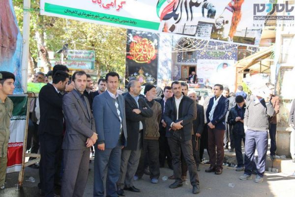 ۱۳ آبان در شهرستان لاهیجان 29 - راهپیمایی یوم الله ۱۳ آبان در شهرستان لاهیجان - 13 آبان