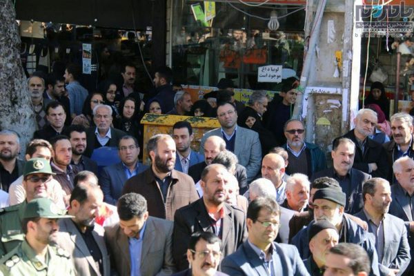 ۱۳ آبان در شهرستان لاهیجان 5 - راهپیمایی یوم الله ۱۳ آبان در شهرستان لاهیجان - 13 آبان
