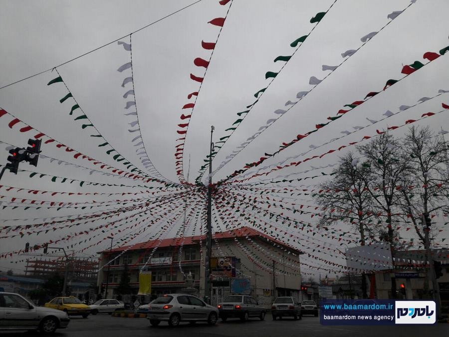 دهه فجر لاهیجان 1 - شهرداري لاهيجان به استقبال دهه فجر رفت + تصاویر - baamardom
