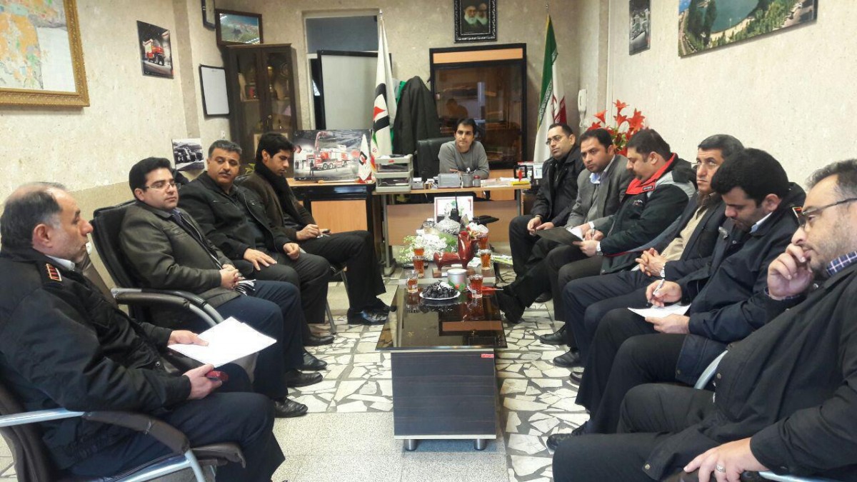 ستاد مدیریت بحران شهرداری لاهیجان تشکیل جلسه داد + تصاویر