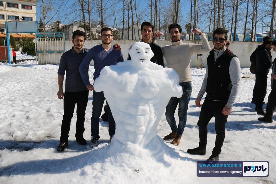 اولین جشنواره فعالیت های زمستانی در دانشگاه آزاد لاهیجان برگزار شد