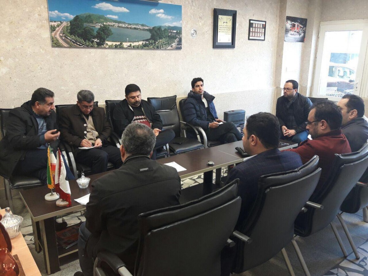 جلسه جمع بندی عملیات بحران در شهرداری لاهیجان برگزار شد + عکس