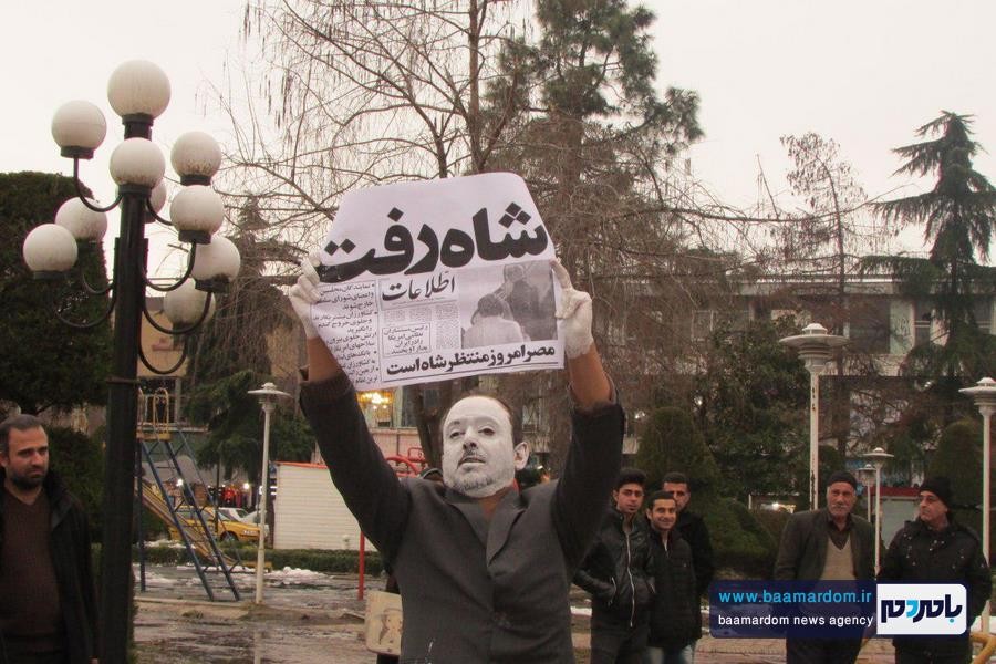 پرفورمنس «روزهاي انقلاب» در لاهيجان اجرا شد + تصاویر