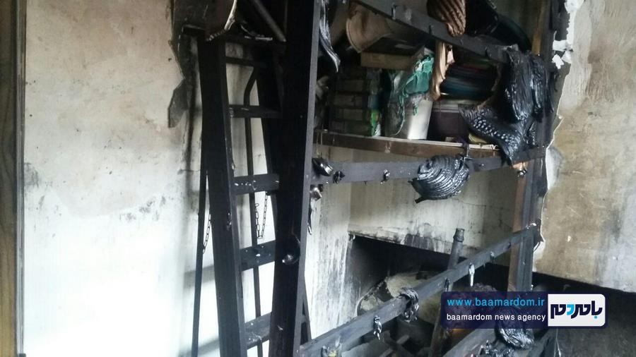 آتش سوزی یک واحد مسکونی در لنگرود 2 - آتش سوزی یک واحد مسکونی در لنگرود | دو زن ، یک کودک و یک آتش نشان راهی بیمارستان شدند + گزارش تصویری - آتش سوزی لنگرود