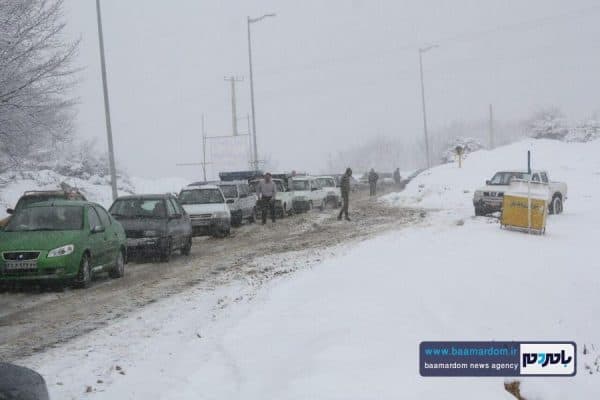 برف بهاری دیلمان 15 - آغاز بارش برف از یکشنبه - آغاز برف