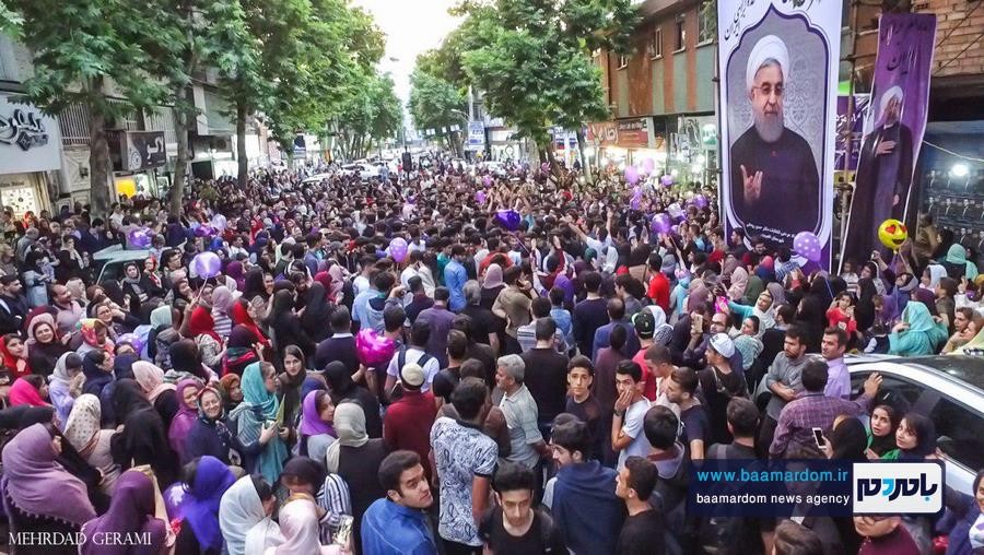 گزارش تصویری اجتماع بزرگ و جشن و سرور حامیان روحانی در لاهیجان