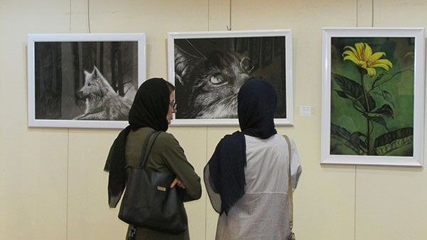 نمایشگاه نقاشی گروهی در لاهیجان برپا شد