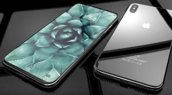iphone 8 concept2 - با نگاه کردن به آی‌فون 8، آن را بی‌صدا کنید!