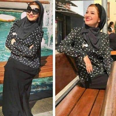 تیپ متفاوت خاله شادونه 768x769 - تیپ متفاوت خاله شادونه در خارج از کشور! +عکس -
