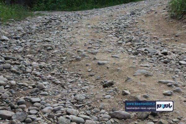 جاده‌های خسادان سفلی بخش کلاچای 12 - جاده‌های خسادان سفلی بخش کلاچای همچنان در انتظار آسفالت | گزارش تصویری - آسفالت