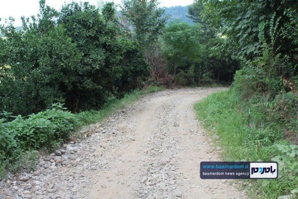 جاده‌های خسادان سفلی بخش کلاچای 15 - جاده‌های خسادان سفلی بخش کلاچای همچنان در انتظار آسفالت | گزارش تصویری - آسفالت