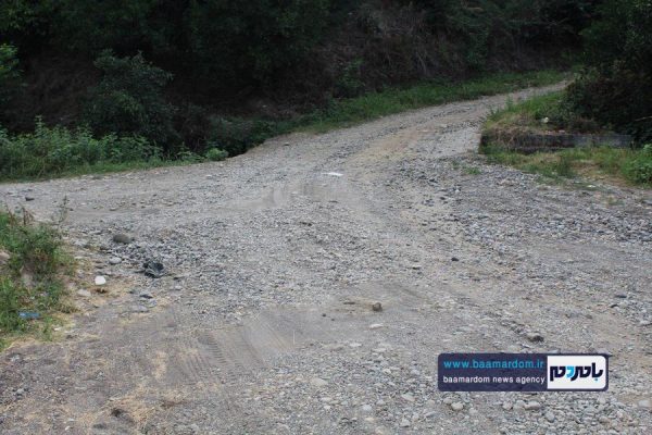 جاده‌های خسادان سفلی بخش کلاچای 2 - جاده‌های خسادان سفلی بخش کلاچای همچنان در انتظار آسفالت | گزارش تصویری - آسفالت