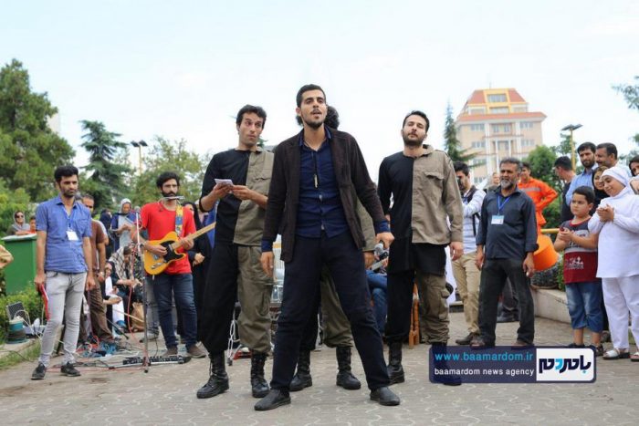 گزارش تصویری | نخستین روز از جشنواره تئاتر خیابانی شهروند لاهیجان