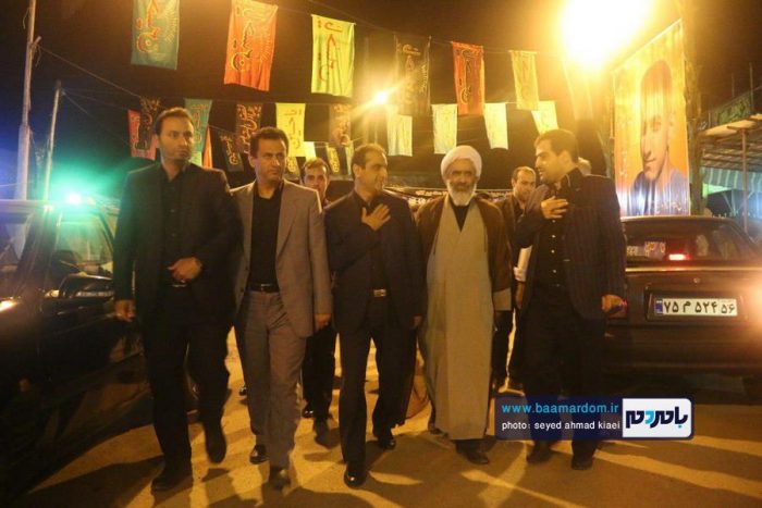 حضور فرماندار و مسئولین لاهیجان در مراسم سوگواری روستاهای بخش رودبنه | گزارش تصویری
