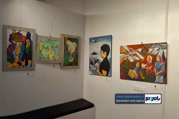 دومین جشنواره رنگ صلح 8 - نقاش لاهیجانی رتبه سوم جشنواره رنگ صلح را به دست آورد + تصاویر - جشنواره