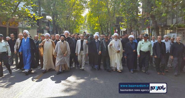 راهپیمایی نمازگزاران لاهیجانی علیه اظهارات سخیف ترامپ 2 - راهپیمایی نمازگزاران لاهیجانی علیه اظهارات سخیف ترامپ + تصاویر - راهپیمایی لاهیجان