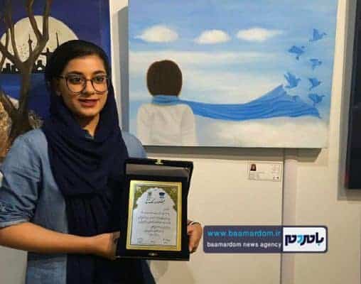 ساقی به منش نقاش لاهیجانی 3 - ساقی به‌منش رتبه اول جشنواره رنگ صلح را به دست آورد + تصاویر - رنگ صلح