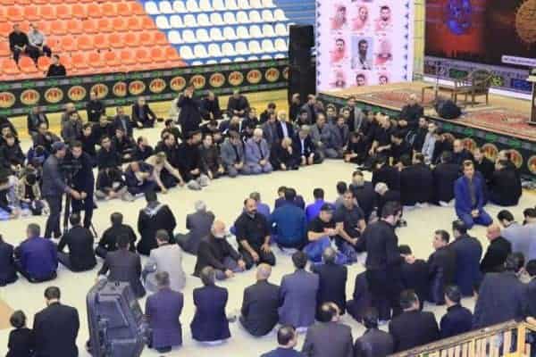 عزاداری جامعه ورزش و جوانان گیلان در سوگ اباعبدالله الحسین 14 - مراسم عزاداری جامعه ورزش و جوانان گیلان در سوگ اباعبدالله الحسین برگزار شد + تصاویر - استاندار گیلان