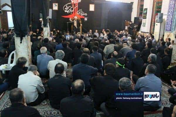 عزاداری محله شعربافان لاهیجان 4 - مراسم علم‌بندی و عزاداری محله شعربافان لاهیجان - آرتین انصاری