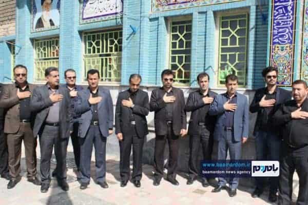 عزاداری هيئت مذهبی شهرداری و شورای شهر لاهيجان در تاسوعا 11 - عزاداری هيئت مذهبی شهرداری و شورای شهر لاهيجان در تاسوعا + تصاویر - شهرداری لاهیجان