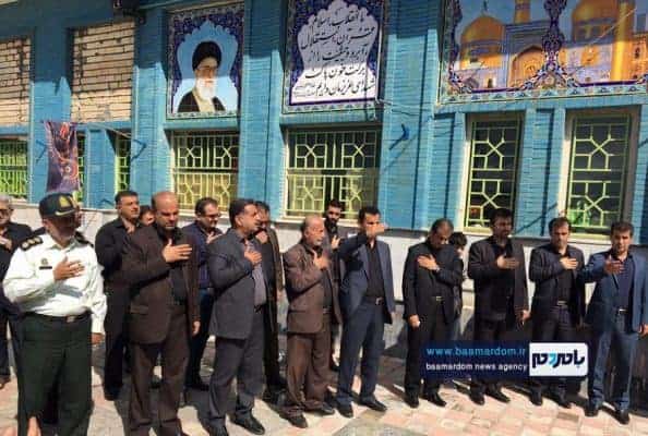 عزاداری هيئت مذهبی شهرداری و شورای شهر لاهيجان در تاسوعا 6 - عزاداری هيئت مذهبی شهرداری و شورای شهر لاهيجان در تاسوعا + تصاویر - شهرداری لاهیجان