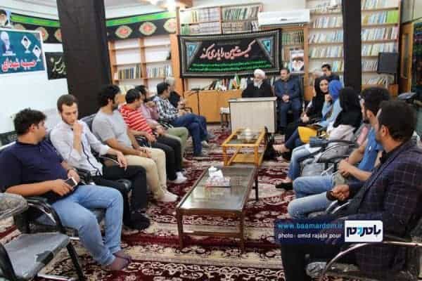 عوامل نمایش آهسته صدایم کن با فرماندار و امام جمعه رودسر 1 - دیدار عوامل نمایش آهسته صدایم کن با فرماندار و امام جمعه رودسر | گزارش تصویری -