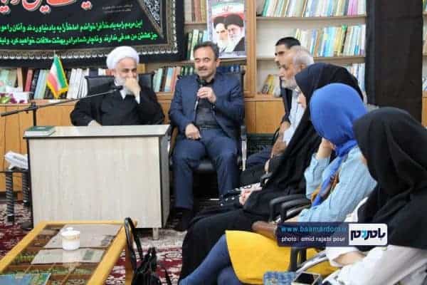 عوامل نمایش آهسته صدایم کن با فرماندار و امام جمعه رودسر 11 - دیدار عوامل نمایش آهسته صدایم کن با فرماندار و امام جمعه رودسر | گزارش تصویری -
