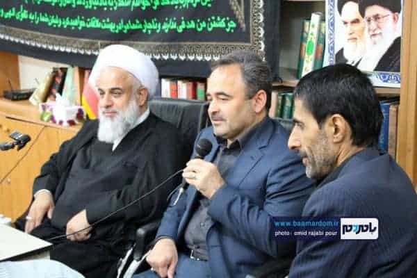 عوامل نمایش آهسته صدایم کن با فرماندار و امام جمعه رودسر 12 - دیدار عوامل نمایش آهسته صدایم کن با فرماندار و امام جمعه رودسر | گزارش تصویری -