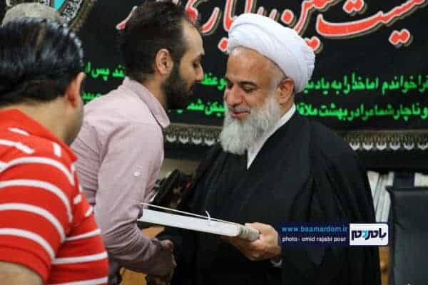 عوامل نمایش آهسته صدایم کن با فرماندار و امام جمعه رودسر 15 - دیدار عوامل نمایش آهسته صدایم کن با فرماندار و امام جمعه رودسر | گزارش تصویری -
