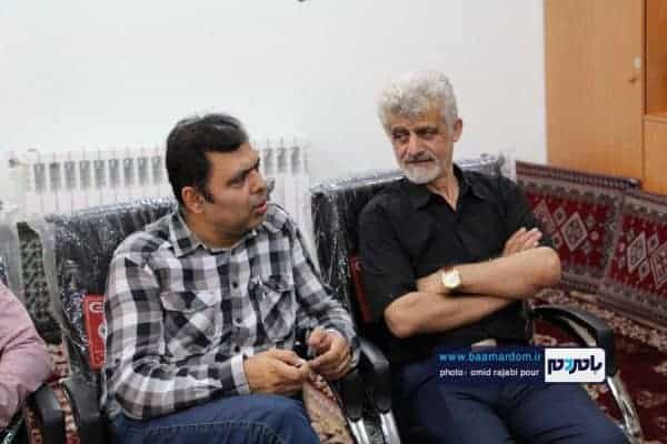 عوامل نمایش آهسته صدایم کن با فرماندار و امام جمعه رودسر 3 - دیدار عوامل نمایش آهسته صدایم کن با فرماندار و امام جمعه رودسر | گزارش تصویری -