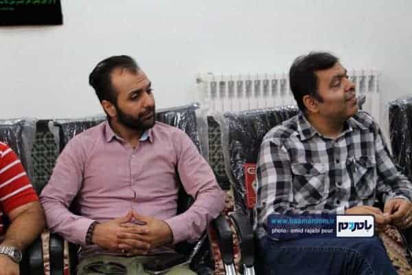 عوامل نمایش آهسته صدایم کن با فرماندار و امام جمعه رودسر 4 - دیدار عوامل نمایش آهسته صدایم کن با فرماندار و امام جمعه رودسر | گزارش تصویری -