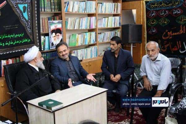 عوامل نمایش آهسته صدایم کن با فرماندار و امام جمعه رودسر 9 - دیدار عوامل نمایش آهسته صدایم کن با فرماندار و امام جمعه رودسر | گزارش تصویری -
