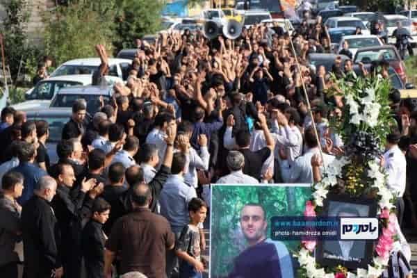 مراسم سومين روز درگذشت آتش‌نشان شهر لاهيجان 3 - مراسم سومين روز درگذشت آتش‌نشان شهر لاهيجان برگزار شد | گزارش تصویری - آتش نشان