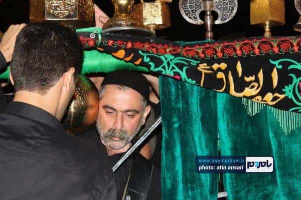 مراسم علم‌بندی و عزاداری محله شعربافان لاهیجان 12 - مراسم علم‌بندی و عزاداری محله شعربافان لاهیجان - آرتین انصاری