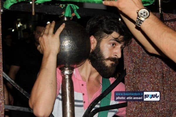 مراسم علم‌بندی و عزاداری محله شعربافان لاهیجان 9 - مراسم علم‌بندی و عزاداری محله شعربافان لاهیجان - آرتین انصاری