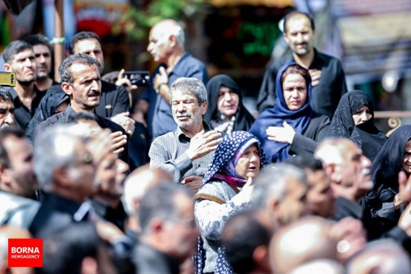 مراسمعزاداریروزتاسوعا لاهیجان13 - مراسم عزاداری تاسوعای حسینی در لاهیجان | گزارش تصویری - اهیجان