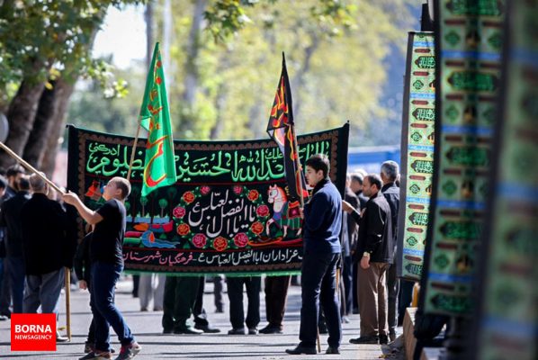 مراسمعزاداریروزتاسوعا لاهیجان15 - مراسم عزاداری تاسوعای حسینی در لاهیجان | گزارش تصویری - اهیجان