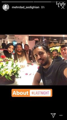 1431865 145 - شب نشینی خانم بازیگر با بازیگران مرد مشهور + عکس -